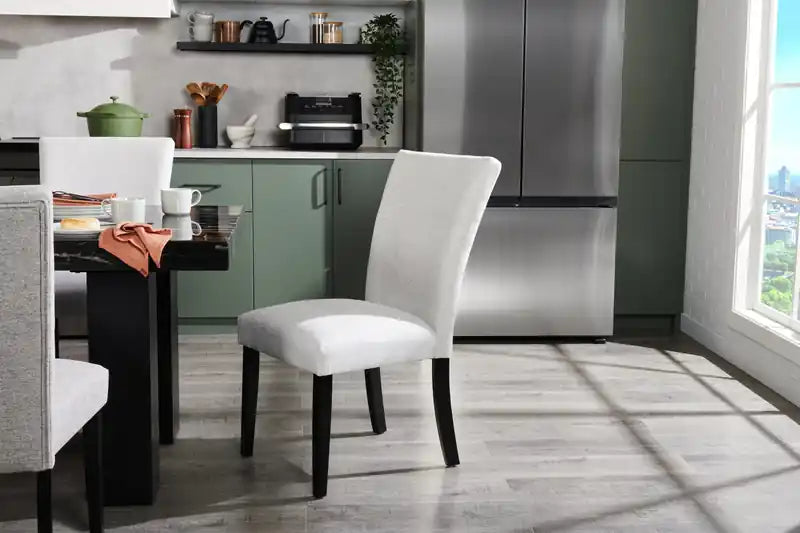 Dining Chair with Polyester Fabric