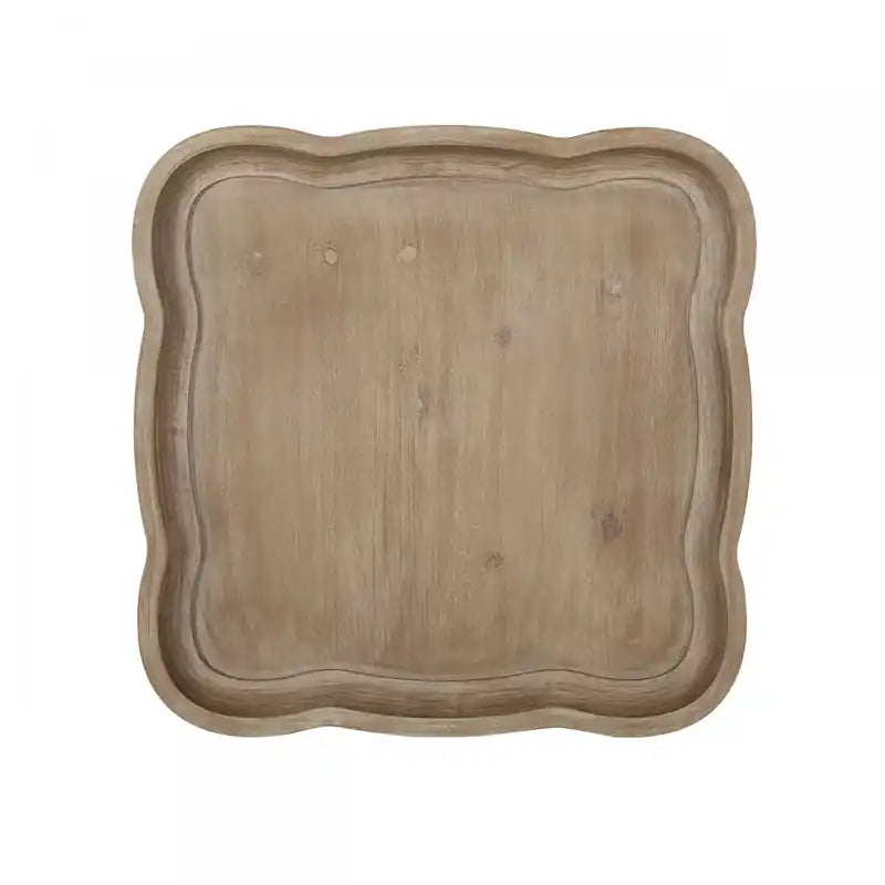 Jason Traditional Square Side Table With Shelf
