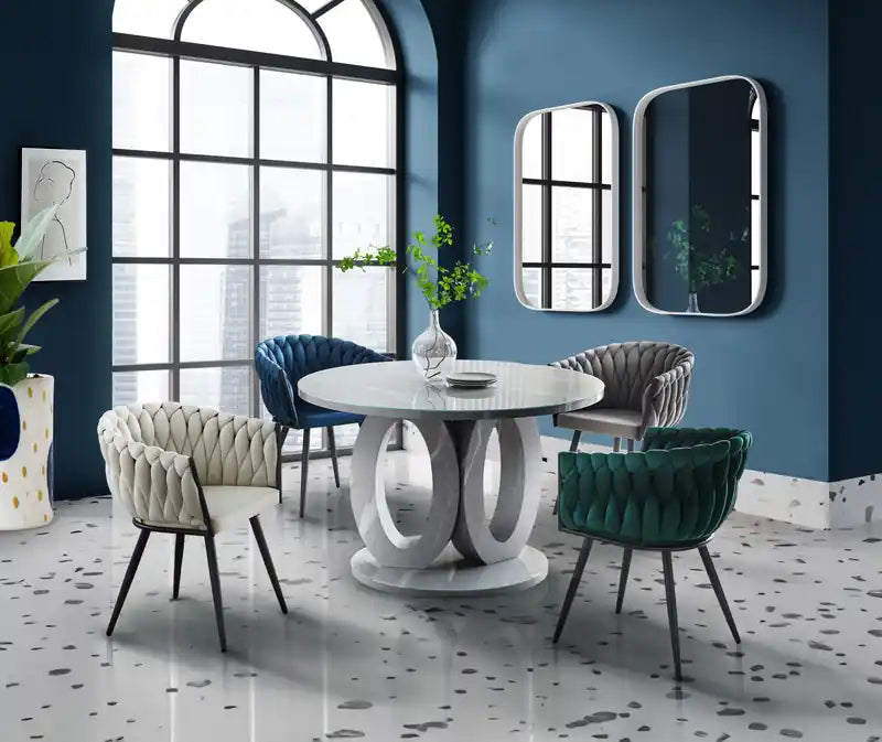 Accent Dining Arm Chair, Dark Grey Velvet ()