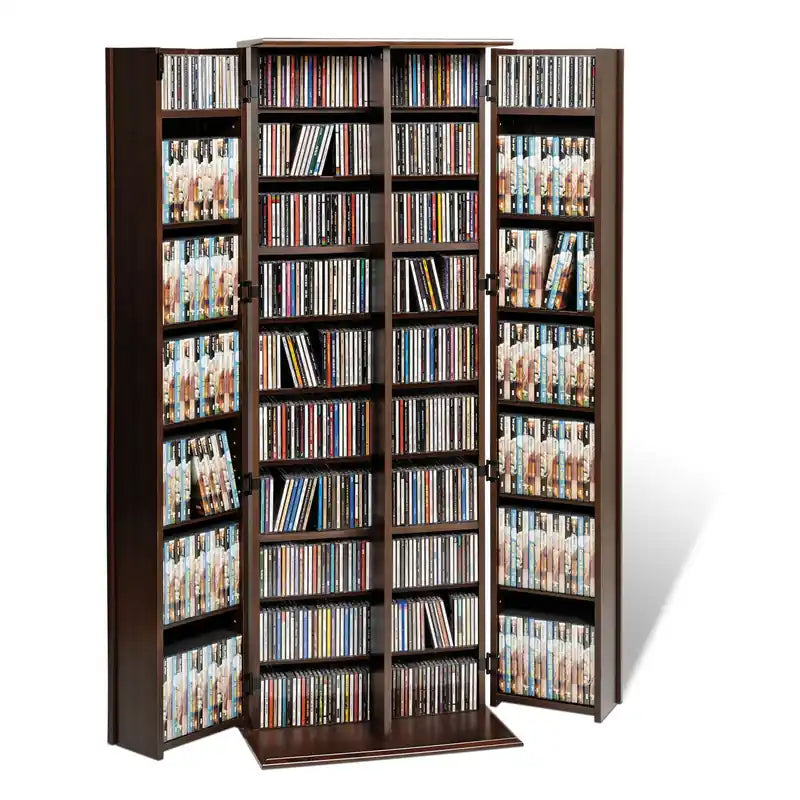 23-shelf Multimedia Storage