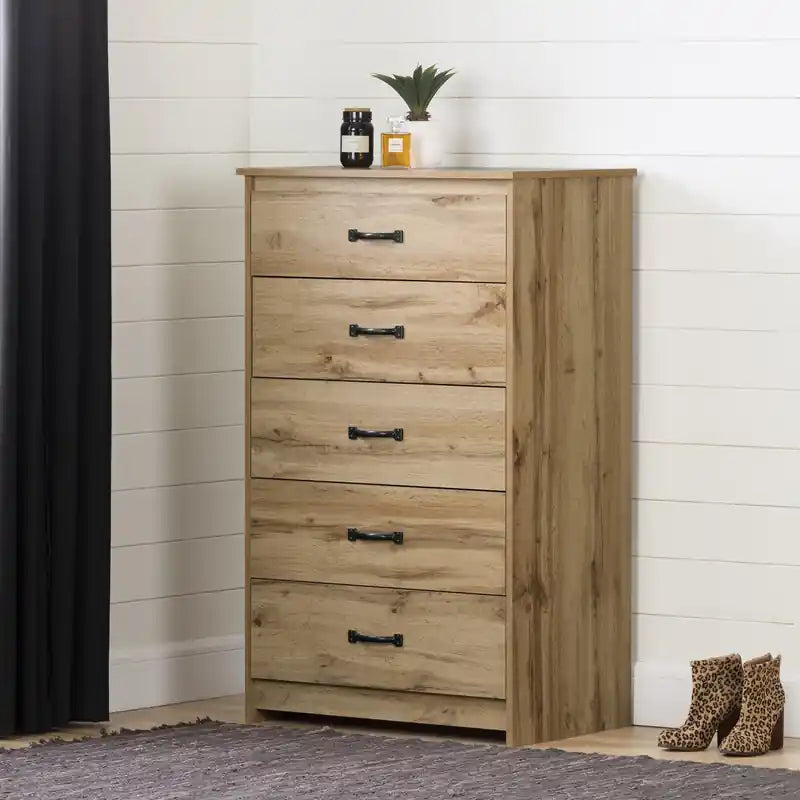 5-drawer Chest - Nordik Oak