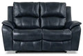 Kory Leather-Look Fabric Reclining Loveseat