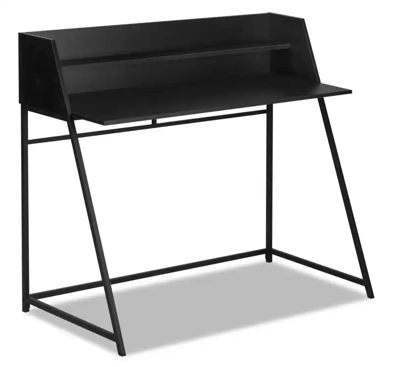 Lawson 47.25 Office Desk with Small Hutch