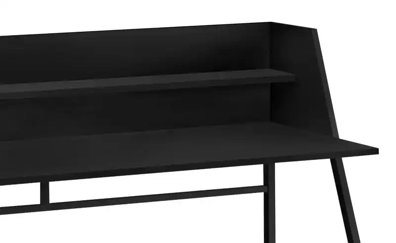 47.25 Office Desk with Small Hutch