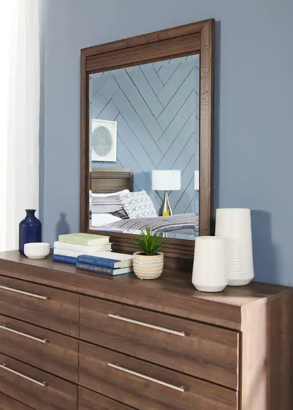 Bedroom 6-Drawer Dresser, 61.3W x 32.8H,