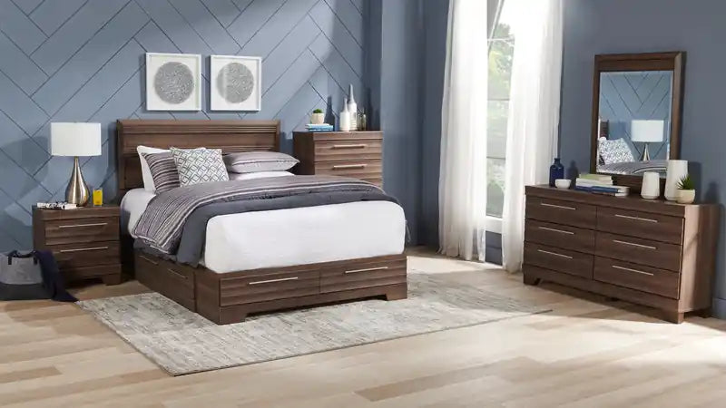 Bedroom 6-Drawer Dresser, 61.3W x 32.8H,