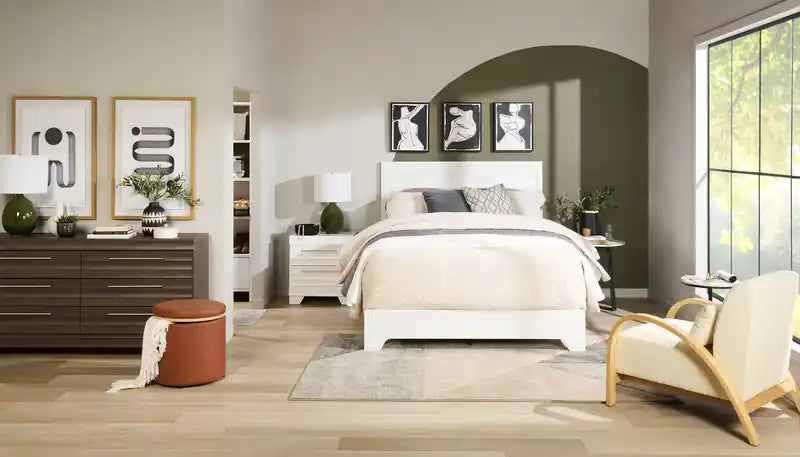 Bedroom 6-Drawer Dresser, 61.3W x 32.8H,