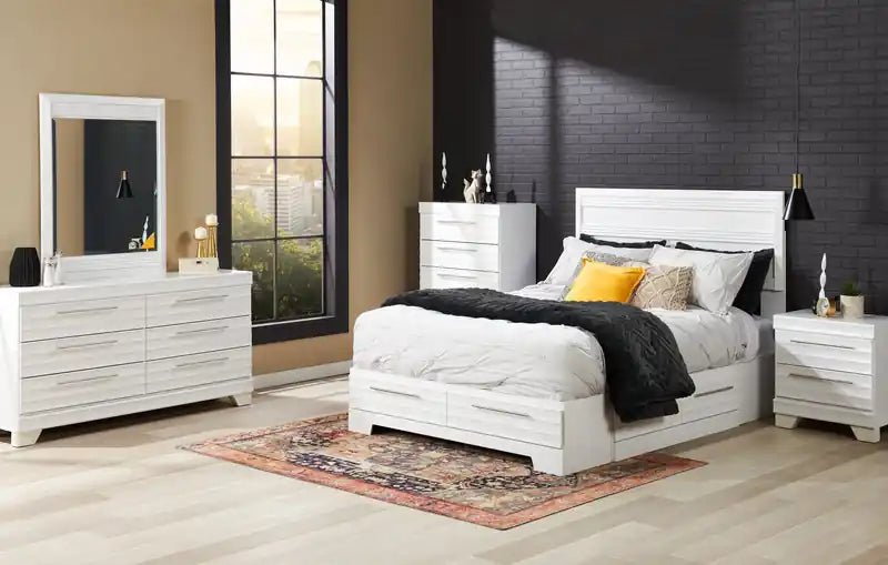Bedroom 6-Drawer Dresser, 61.3W x 32.8H,