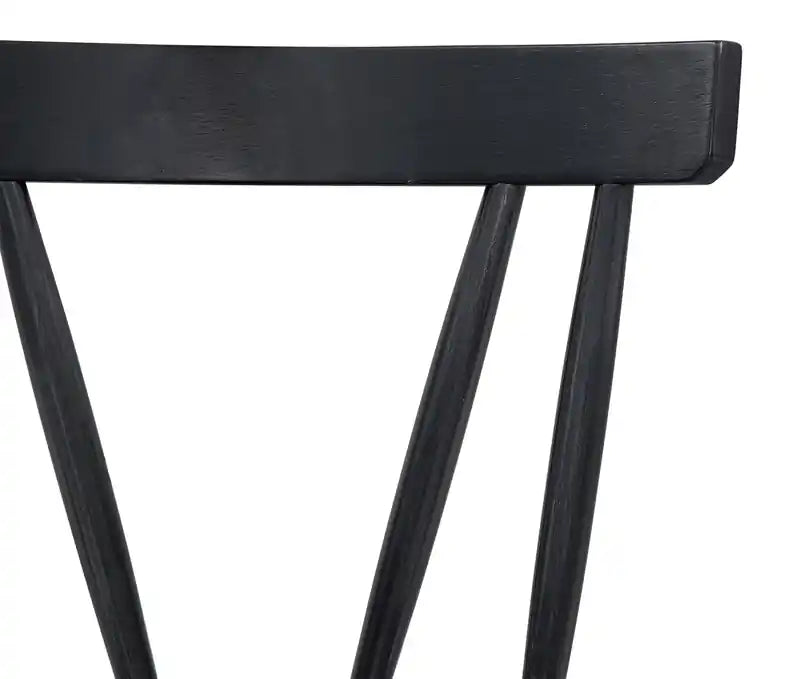 Remi Dining Chair with Curved Slat-Back