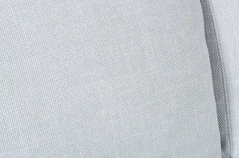 63.3 Linen-Look Fabric Loveseat with Wood Base and Legs