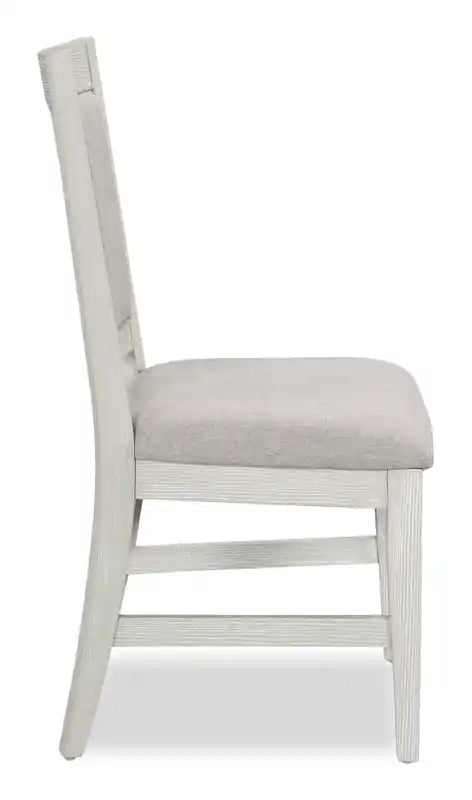 Dining Chair with Polyester Fabric - Sand
