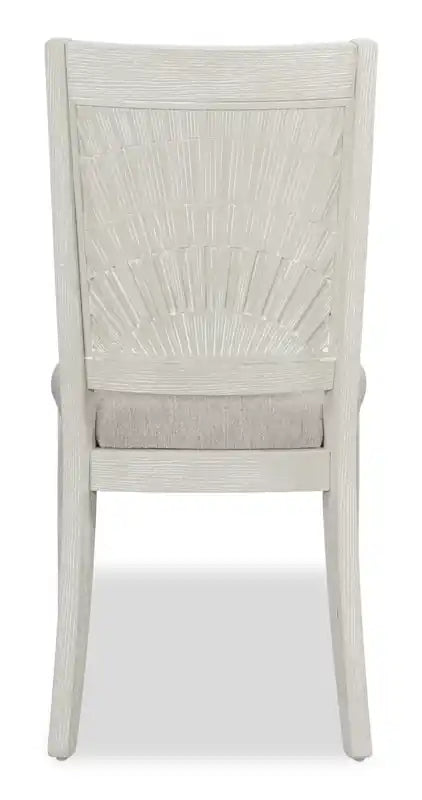 Dining Chair with Polyester Fabric - Sand